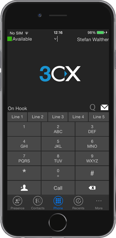 3CX Dashboard